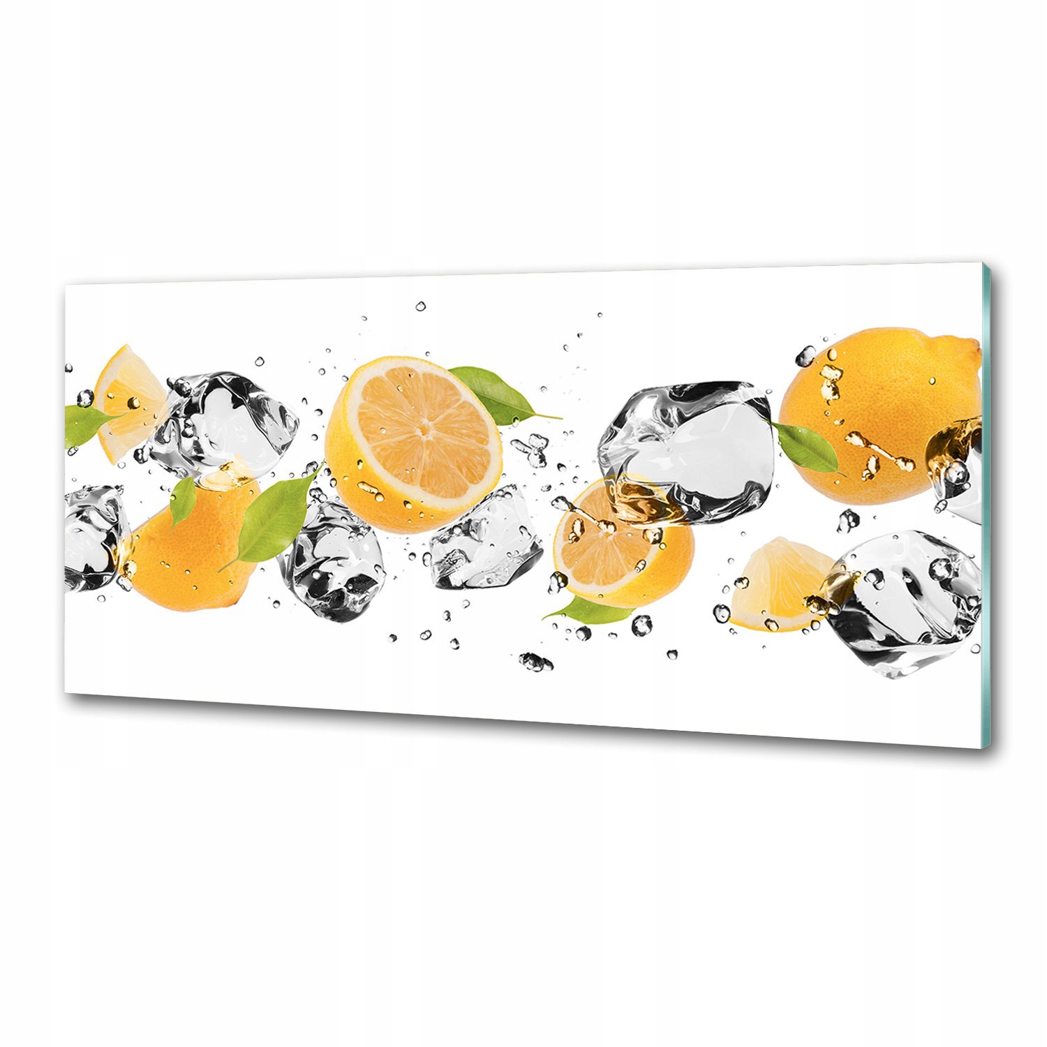 Panel do kuchyne Citrón a voda 125x50 cm Lepidlo
