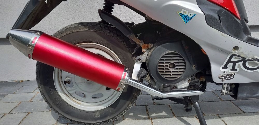 Wydech sportowy do skutera 50 silnik 4T GY6 Tuning Długość (mm) 380