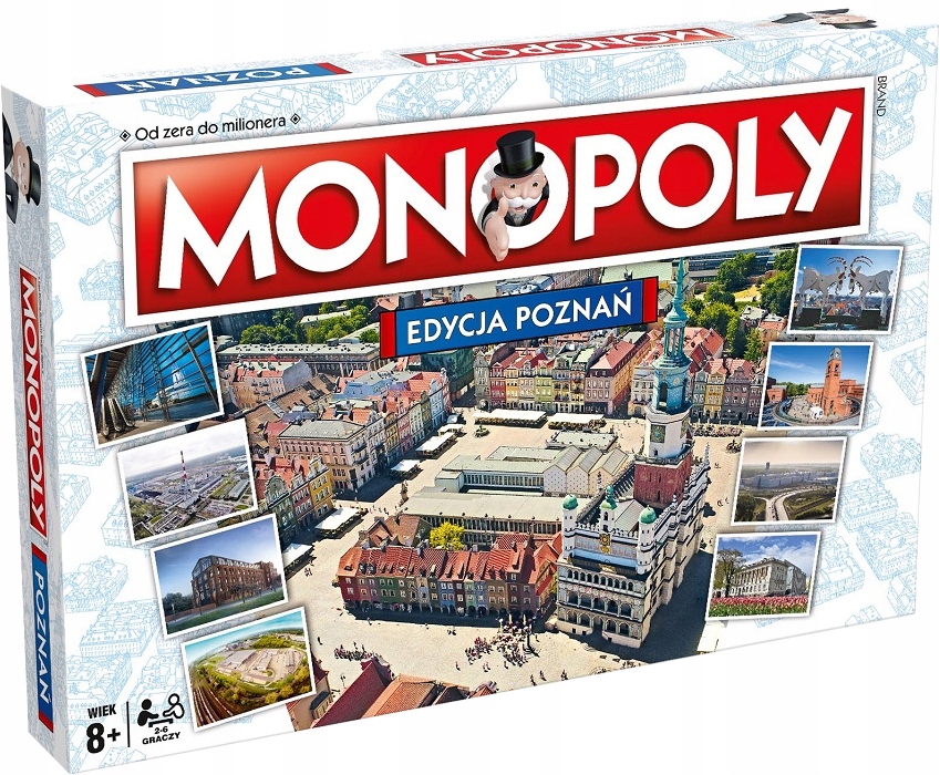 Gra Monopoly Poznań Pełne Wydanie Pl