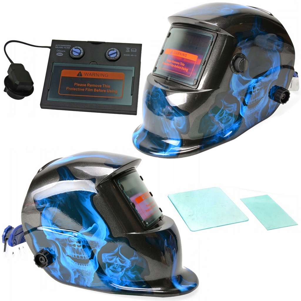 MASKA SPAWALNICZA PRZYŁBICA SAMOŚCIEMNIAJĄCA FILTR