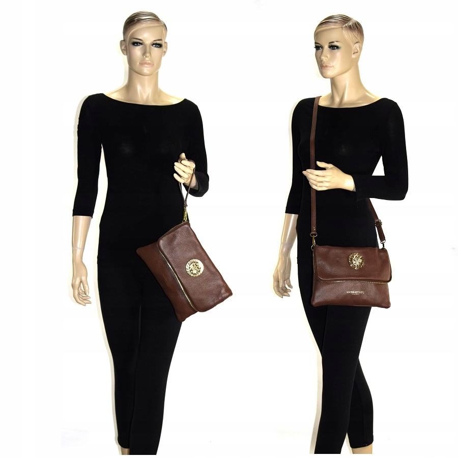 TOREBKA MASSIMO MIĘKKA LISTONOSZKA ZIELONA 937B Styl miejski