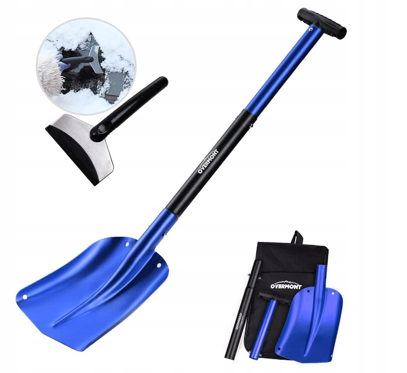 SZUFLA LAWINOWA SZUFLA DO ŚNIEGU ALUMINIOWA TORBA