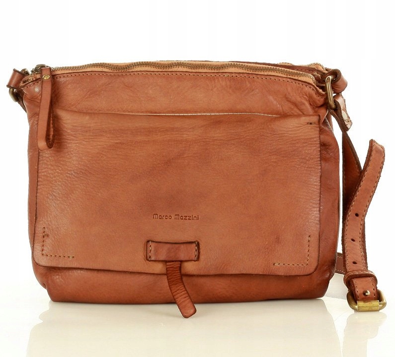 

Marco Mazzini Torebka skórzana messenger retro bag