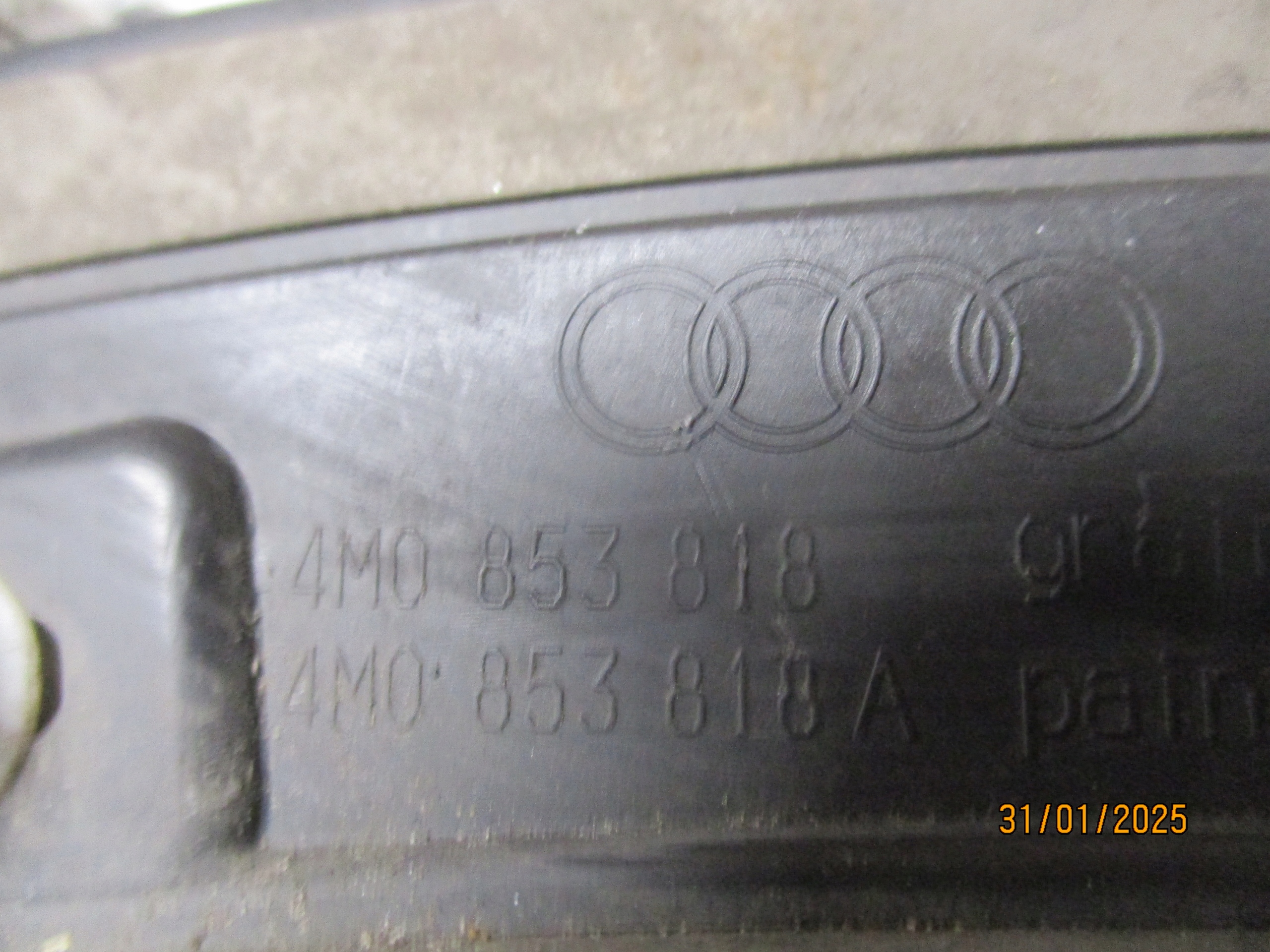 modanatura parafango Destro AUDI Q7 4M0 4M0853818 4M0853818A