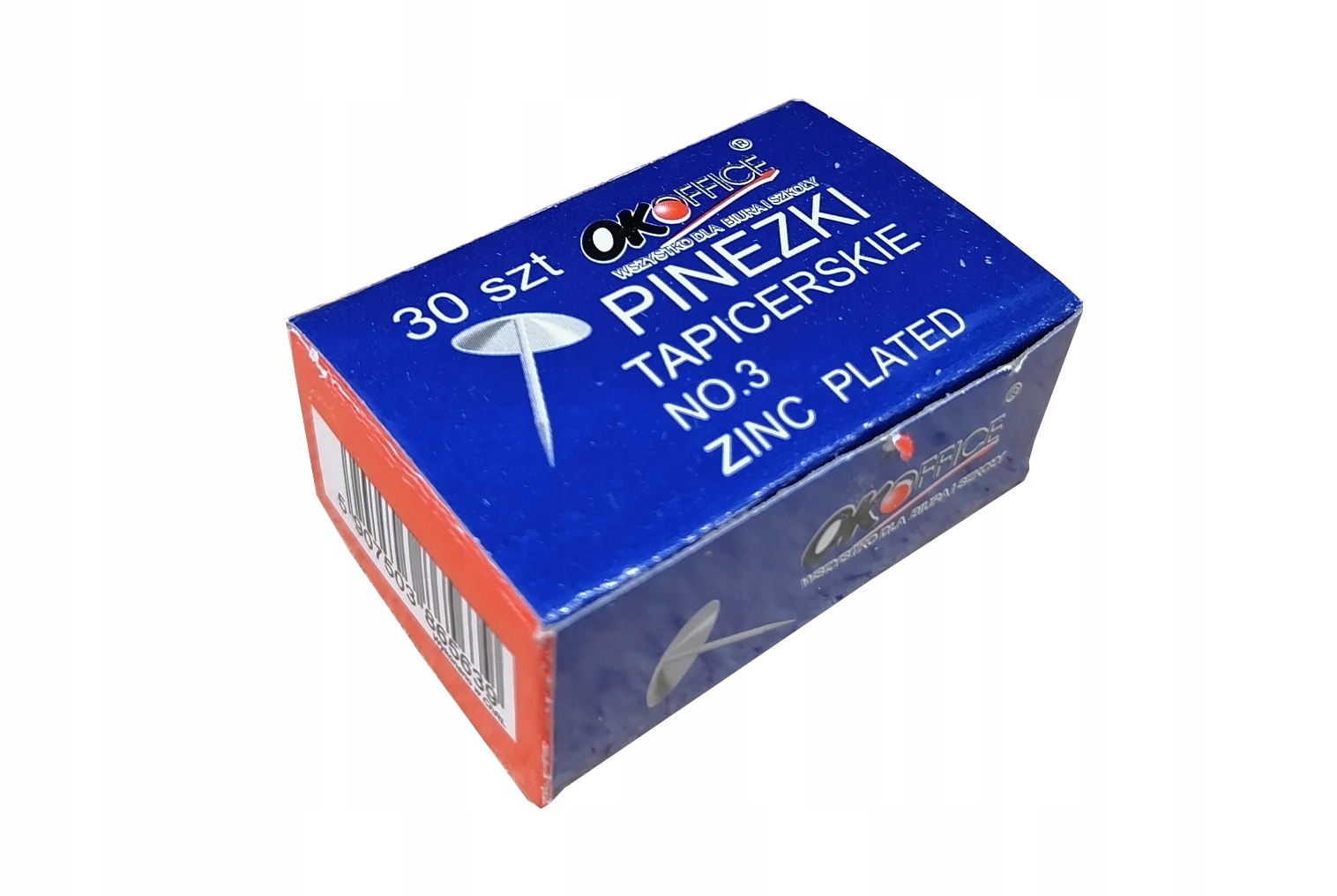 

Pinezka Tapicerska Zwykła 30szt.