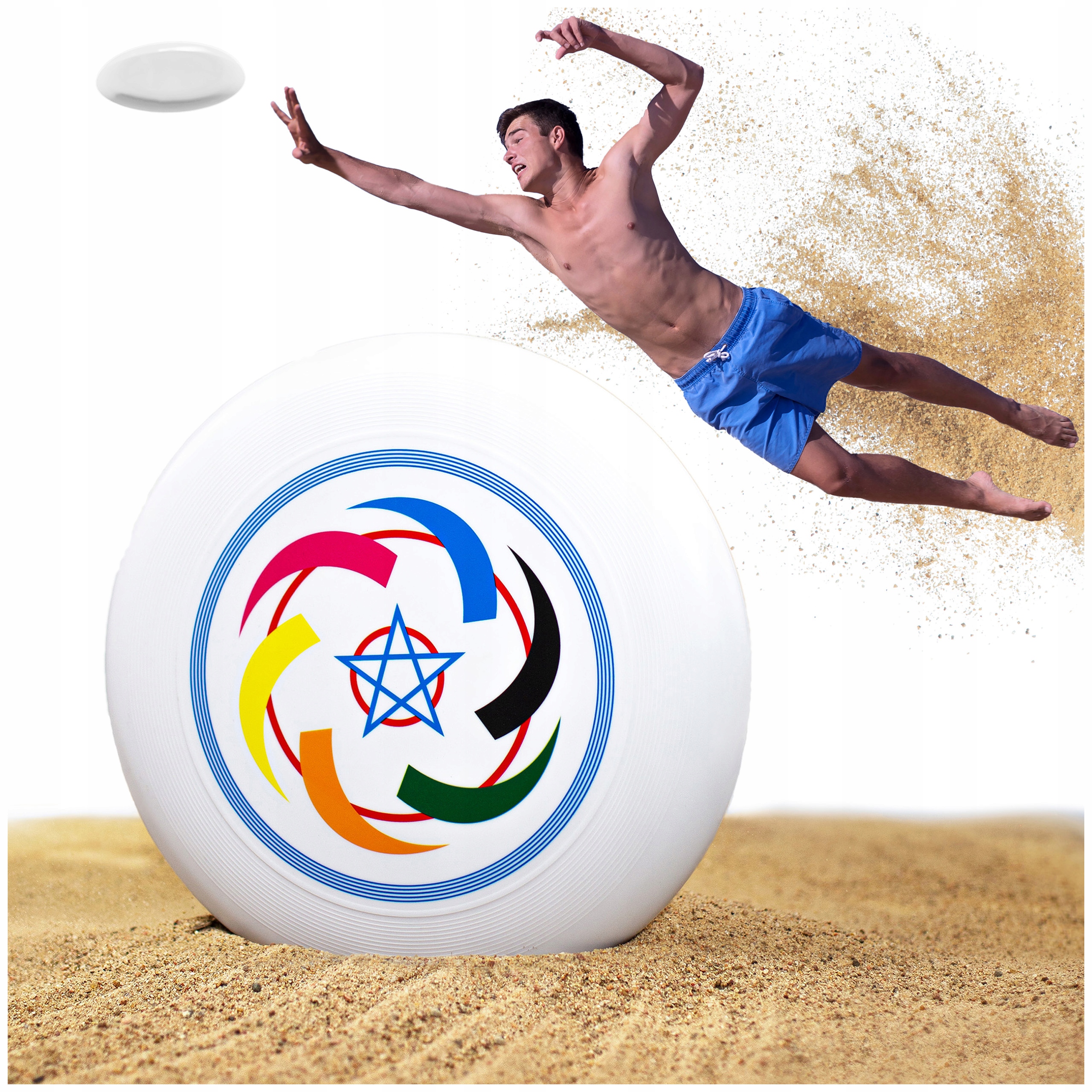 Dysk do frisbee latający Ultimate do gry rzucania