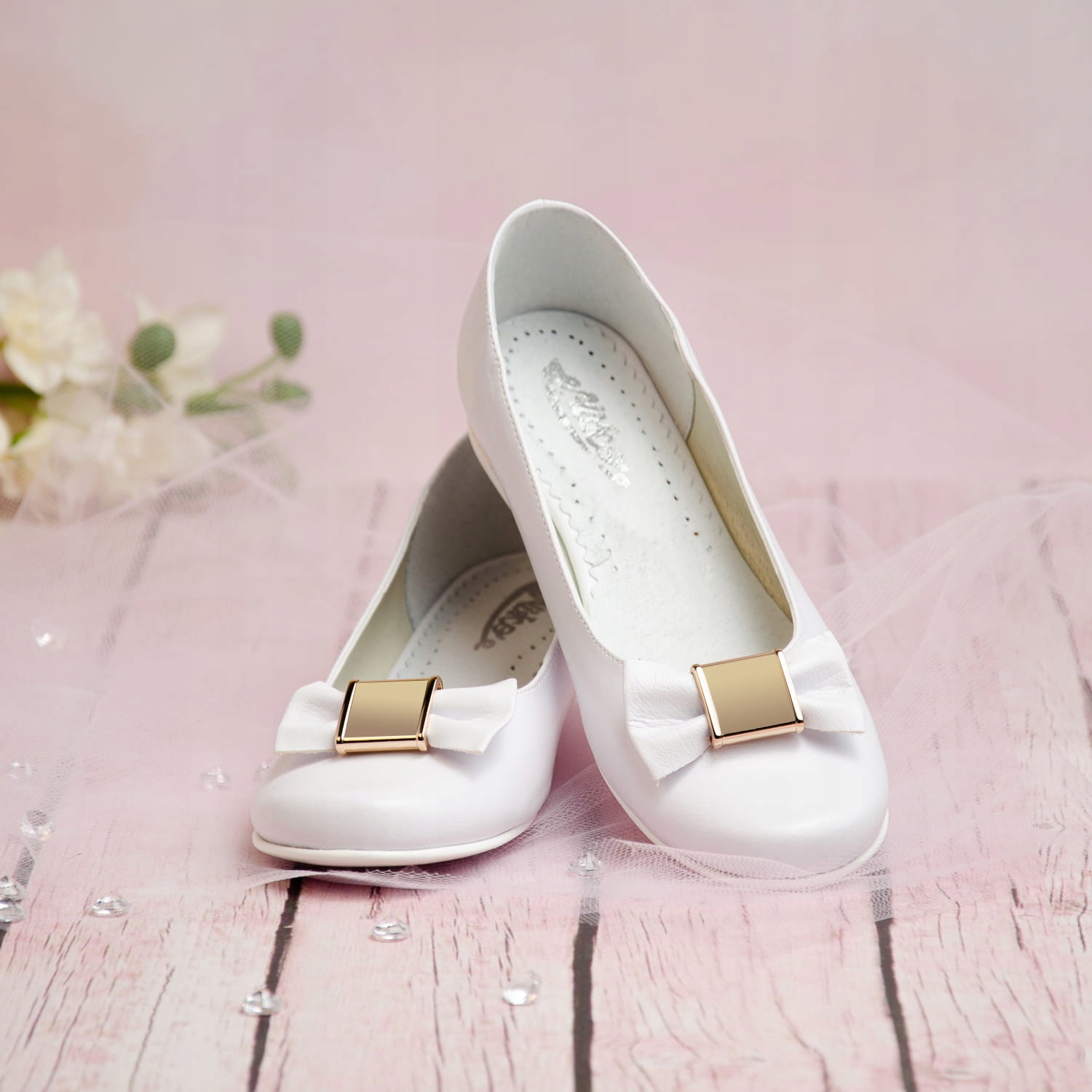 Buty komunijne dziewczęce KBD-801 - 36 Marka Inna marka