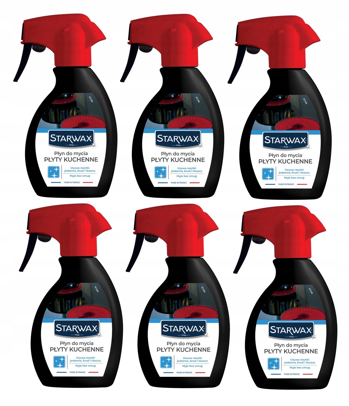 Levně 6xSTARWAX Prostředek Na Mytí Kuchyňských Desek 250 ML