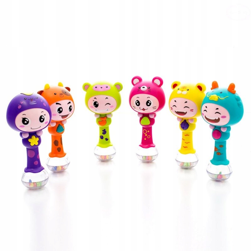 UROCZA GRZECHOTKA dla niemowląt ŚWIECĄCO-GRAJĄCA Kod producenta EBZ3101