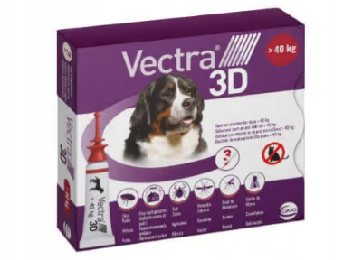 Vectra 3D dla psów >40 kg 3 dawki