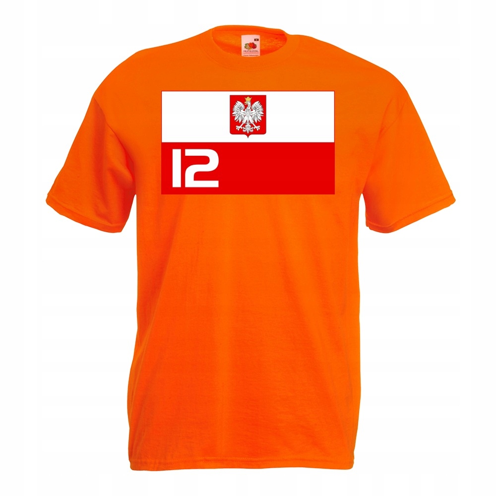 

Koszulka kibica Polska reprezentacja S pomarańczow