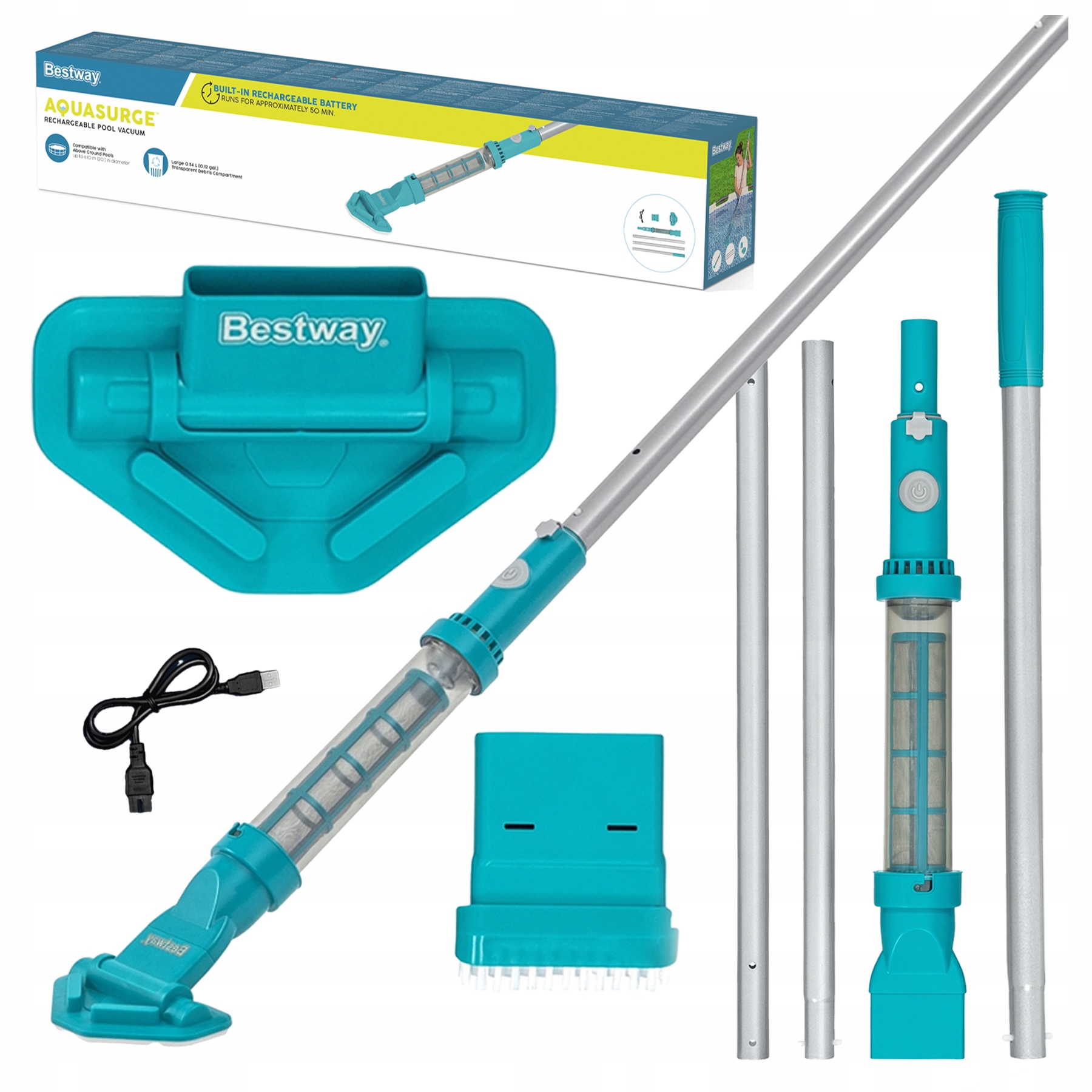 Set Na Čistenie Záhradného Bazénu Bazénový vysávač Bestway 58771