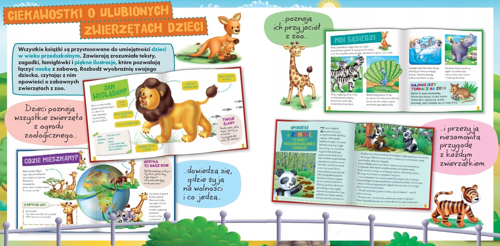 ZWIERZĘTA Z MOJEGO ZOO nr 9 + dodatki Rok wydania 2023