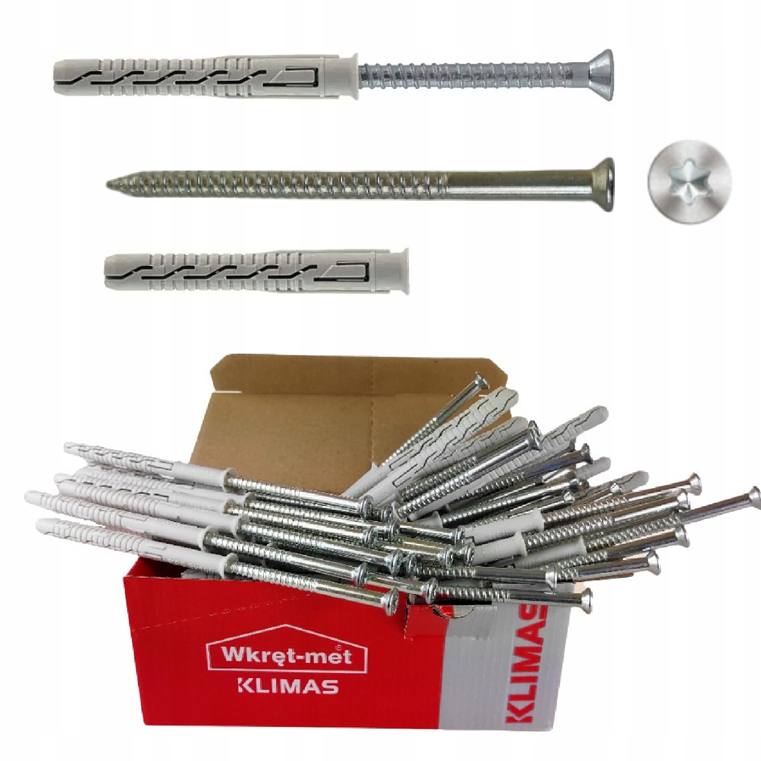 

Kołki Ramowe Rozporowe Kps-fast-s 8x80 Torx 50 szt