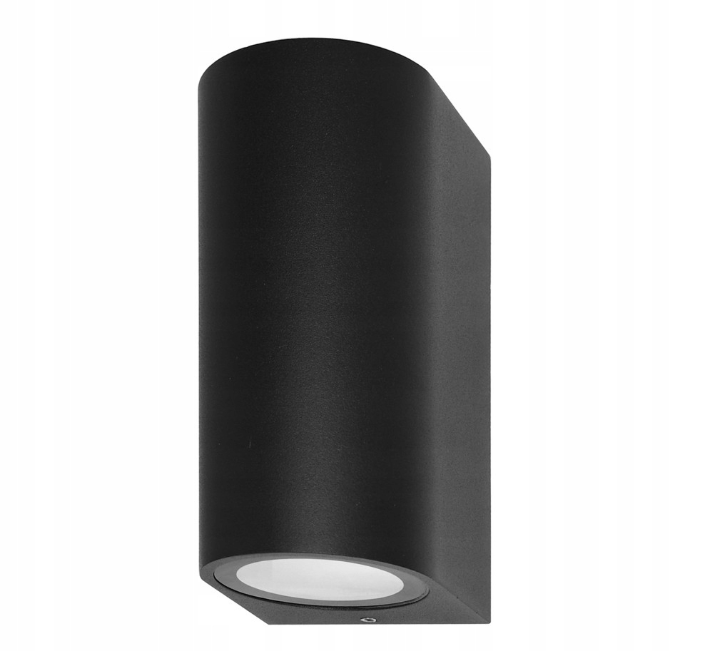 Venkovní nástěnná lampa shora dolů, černá, fasádní lampa IP54 Genta 2R