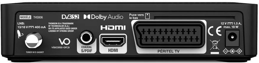 Dekoder Tuner DVB-S2 Thomson THS806 Y532 Kod producenta THS806