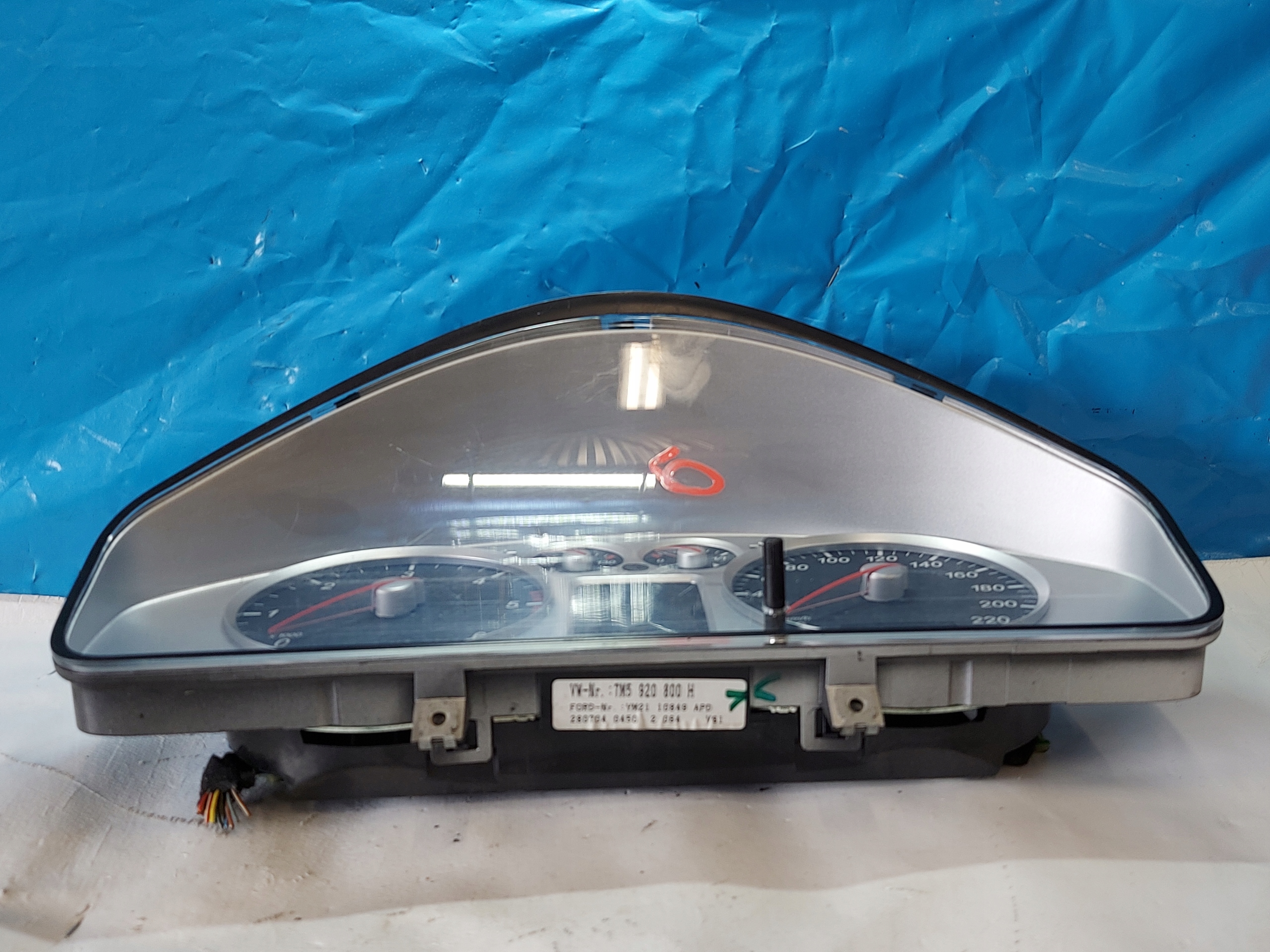dials clock GALAXY MK and LIFT 1.9 TDI 7M5920800H