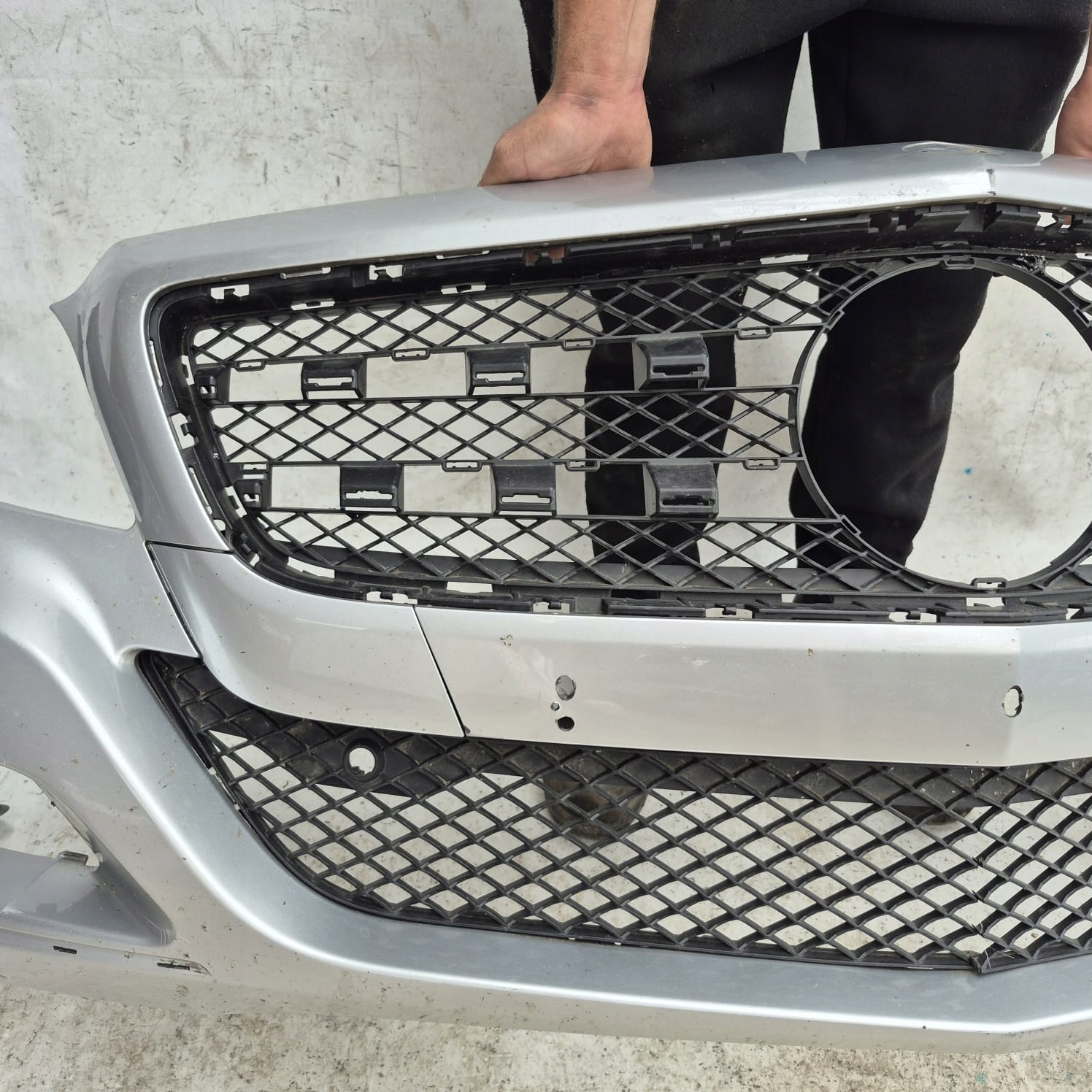 MERCEDES CLS W218 14- bumper front front PDC SPR