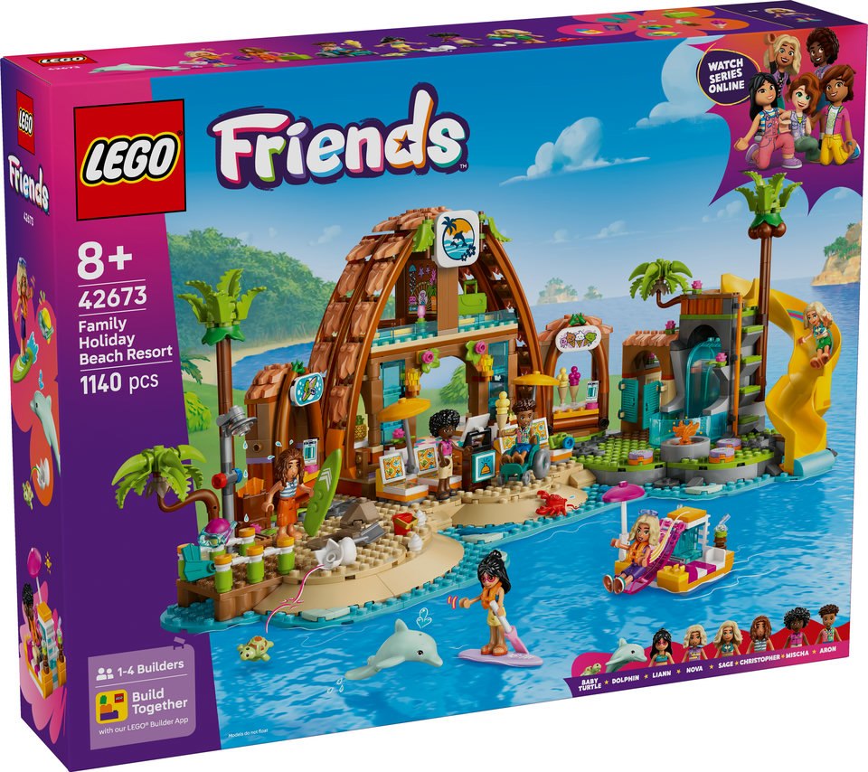Lego 42673 Rodinná dovolená na pláži