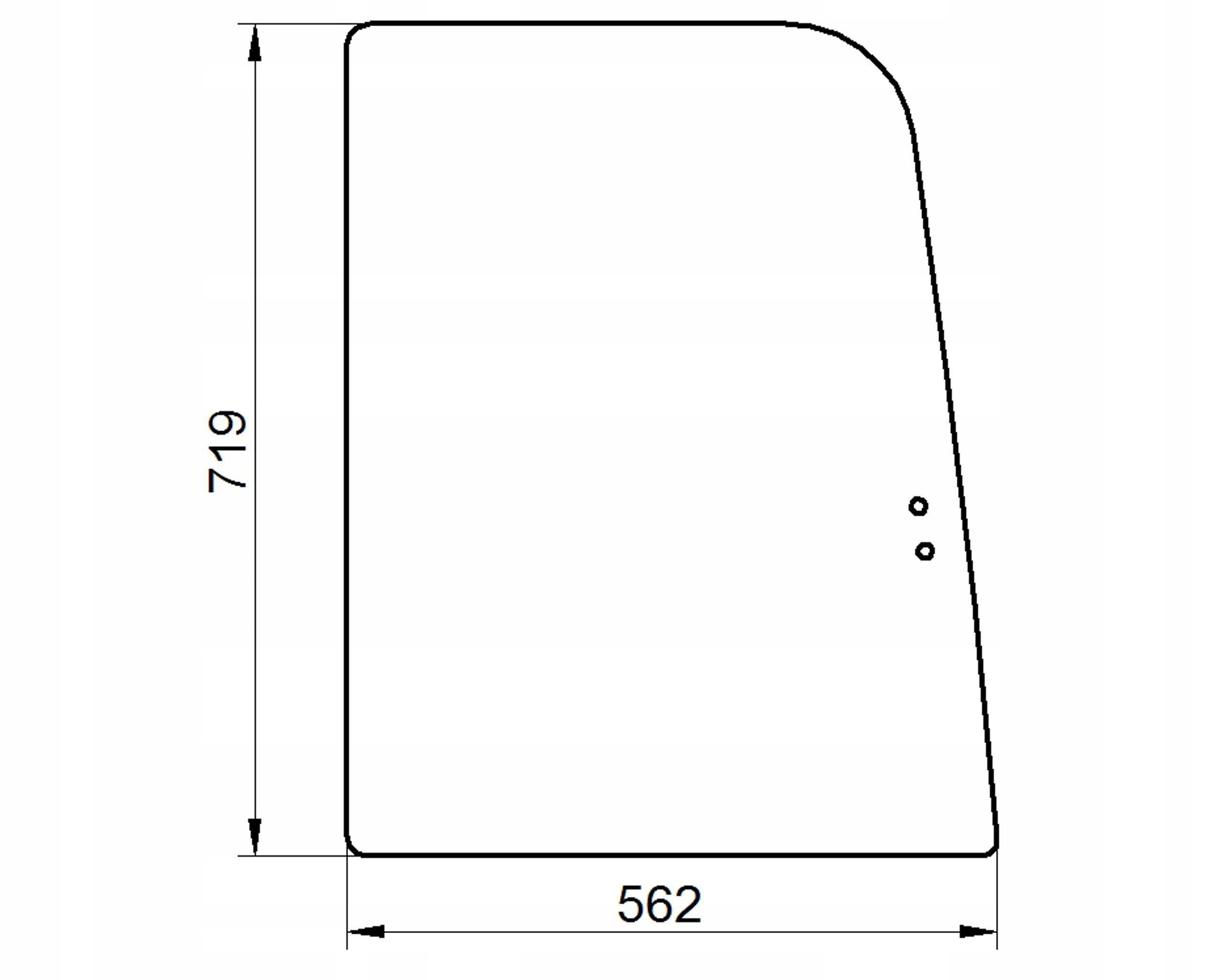 sklo pravé přední posuvné 4635159