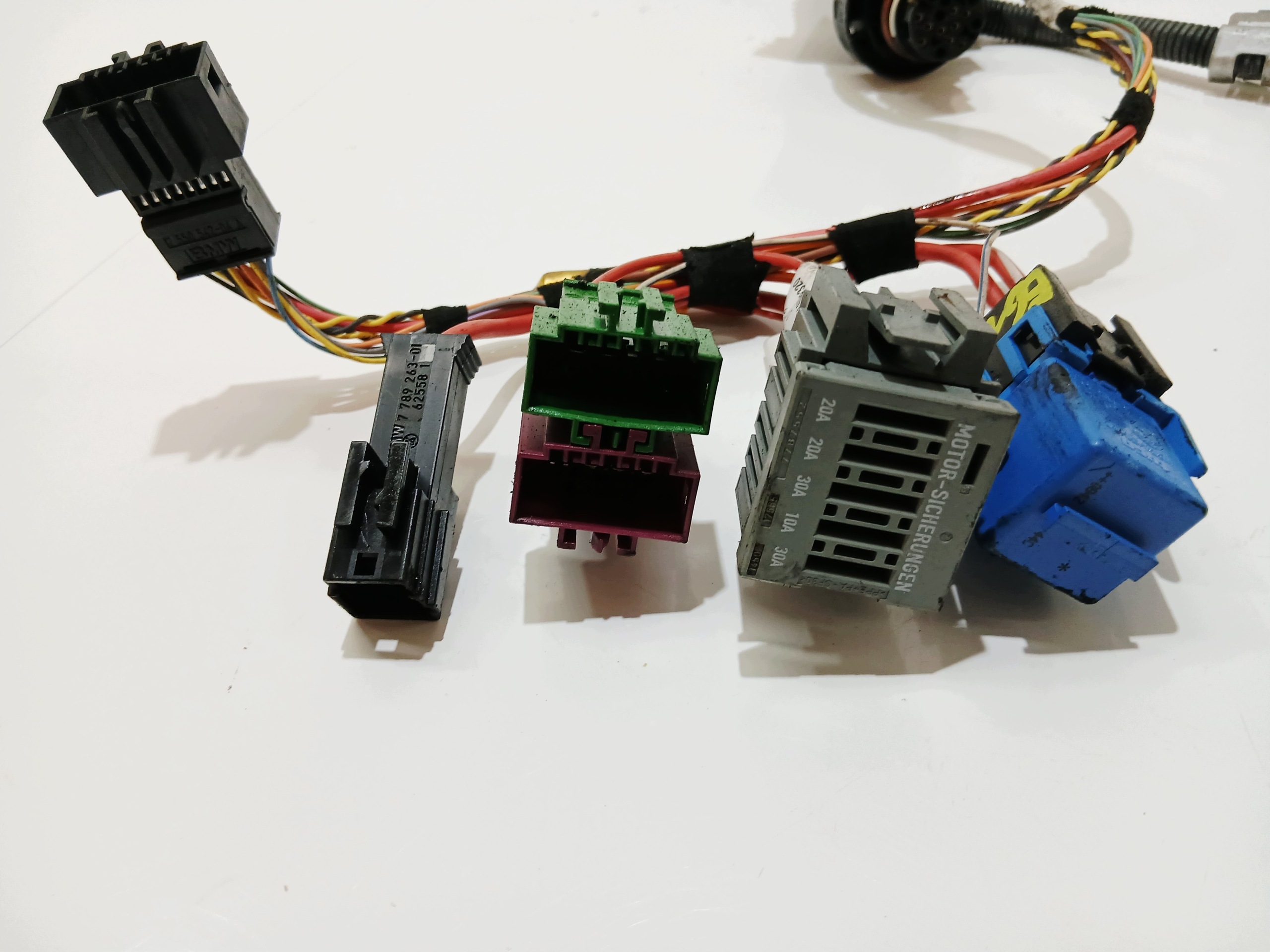 cablaggio pin motore BMW E60 7803771