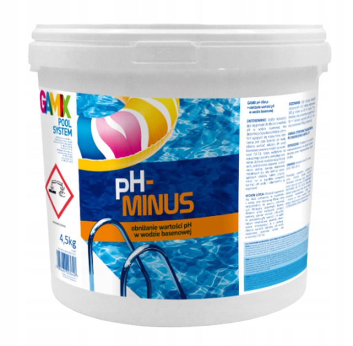 

Chemia basenowa granulat Gamix pH- Minus 4,5kg