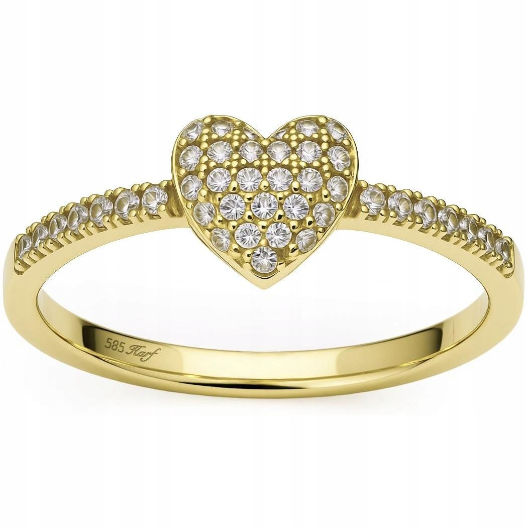 Prstýnek Harf zlato 585 R-15