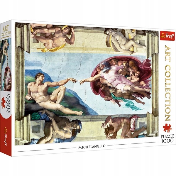 

Trefl Puzzle 1000 Art Collection Stworzenie Adama