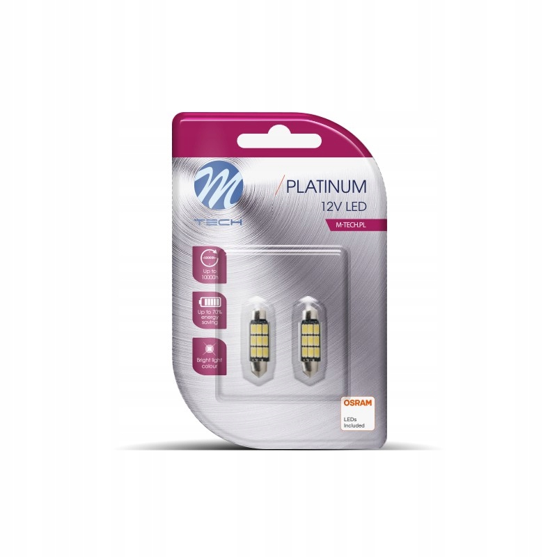 Rurka Osram Led C5W 36MM Canbus Biała 12V /LB815W