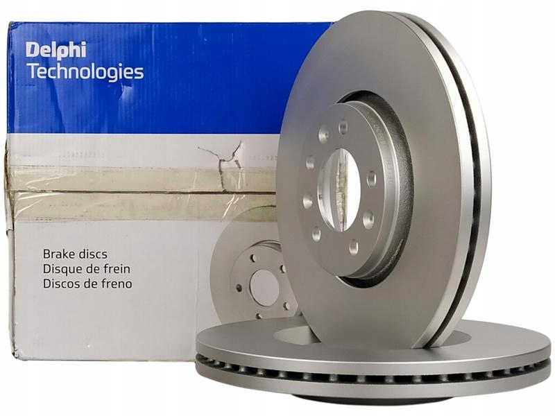 DELPHI ПЕРЕДНИЕ ТОРМОЗНЫЕ ДИСКИ BG4083