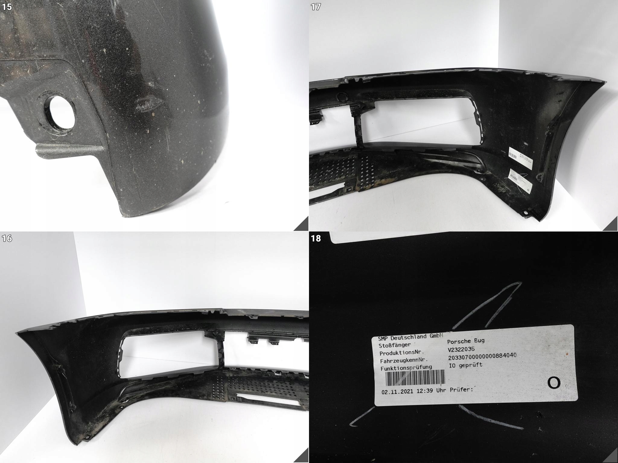 PORSCHE 911 992 CARRERA C2 C4 19- bumper BUMPER front front 992807221N