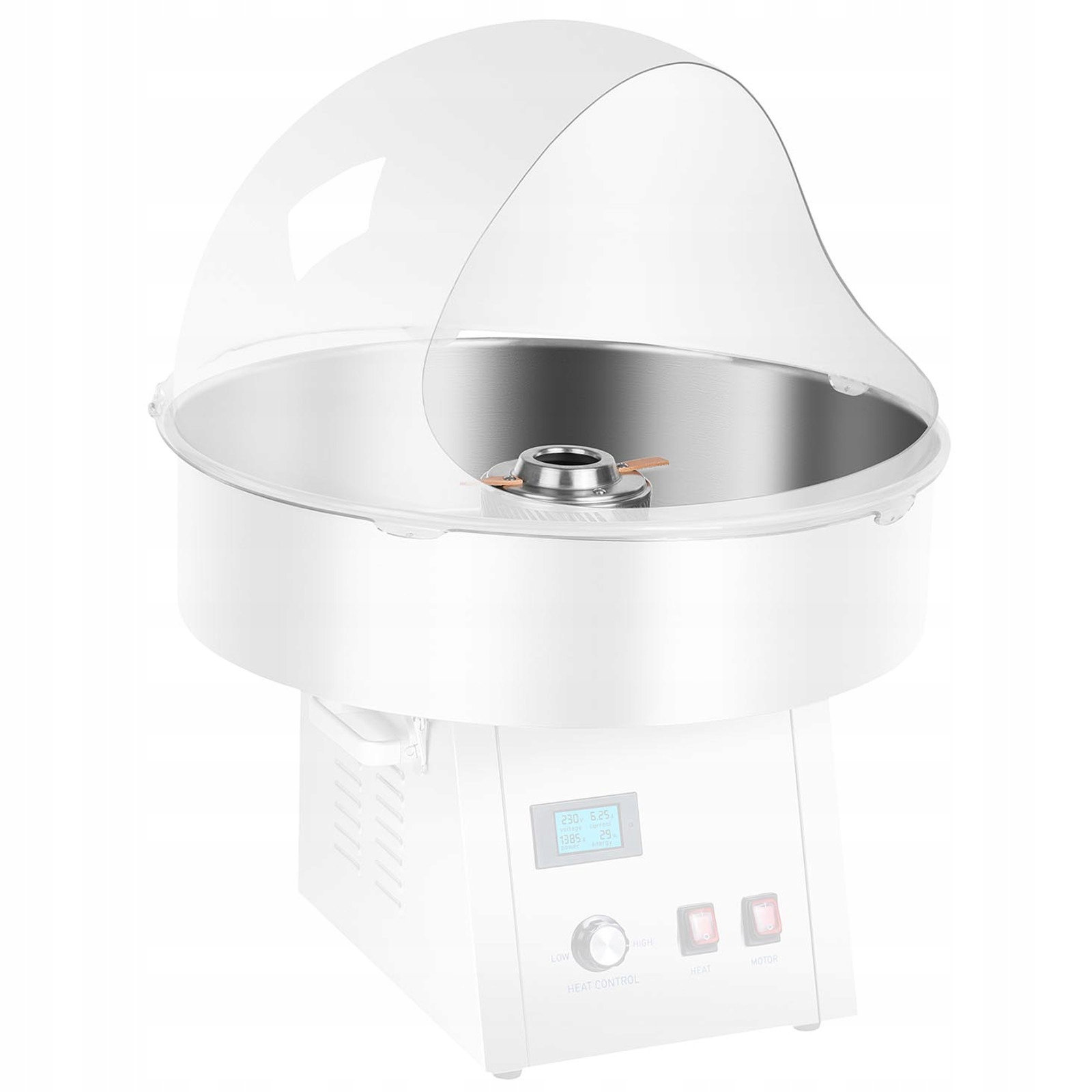 Ochranná Krytka Z Akrylového Skla Pro Stroj Na Cukrovou Vatu, Silná