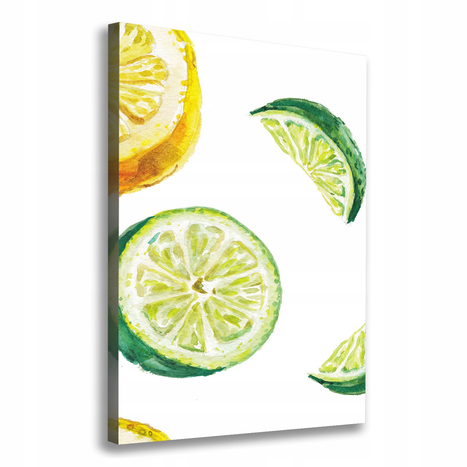 

Foto obraz na płótnie Limonki i cytryny 70x100 cm