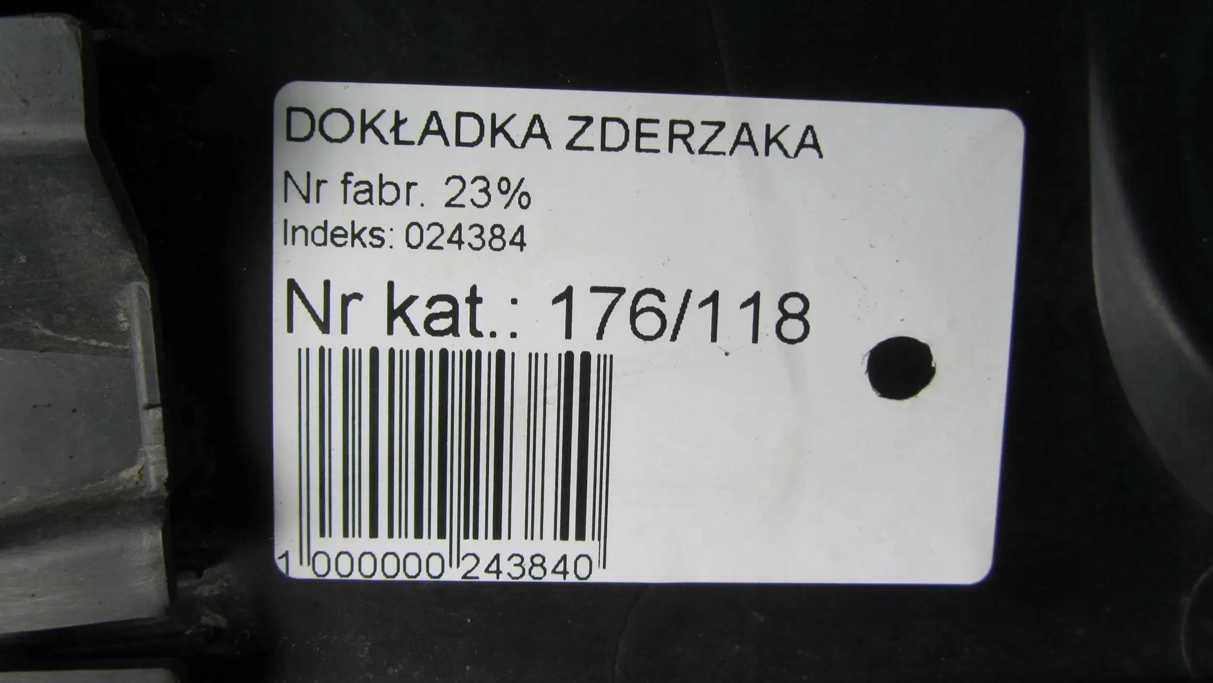 MASTER MOVANO III PODSZYBIE PLASTIKOWE 10- Producent części Renault OE