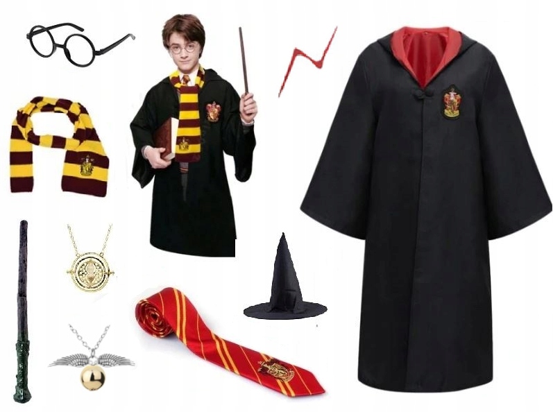 

Kostium Strój Peleryna Harry Potter 135 7-8L