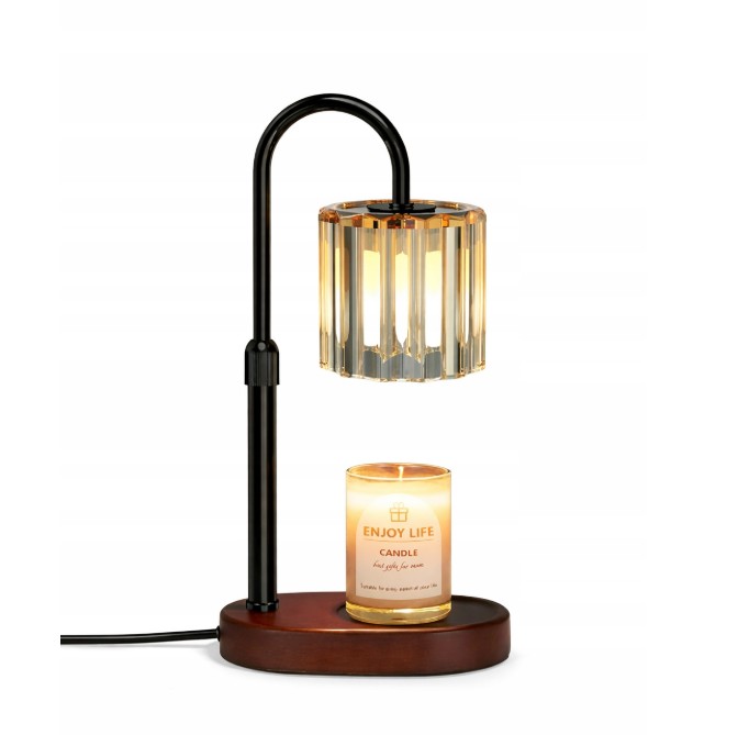 Lampa Ohřívač vonných svíček Časovač Dekorativní stmívač