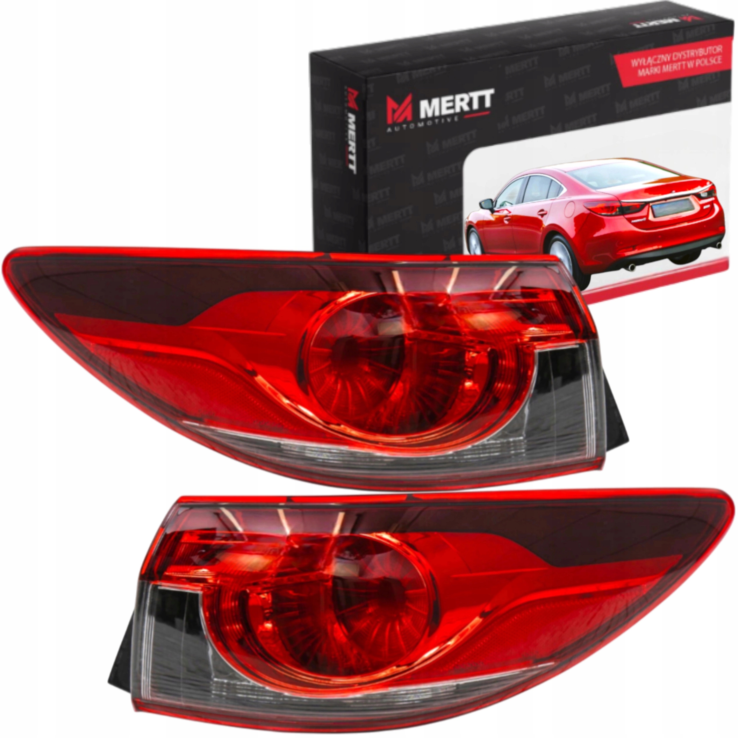 Sedan Lampy S Zadním Blatníkem Levá Pravá Mazda 6 III Gj 2012-2018 Komplet