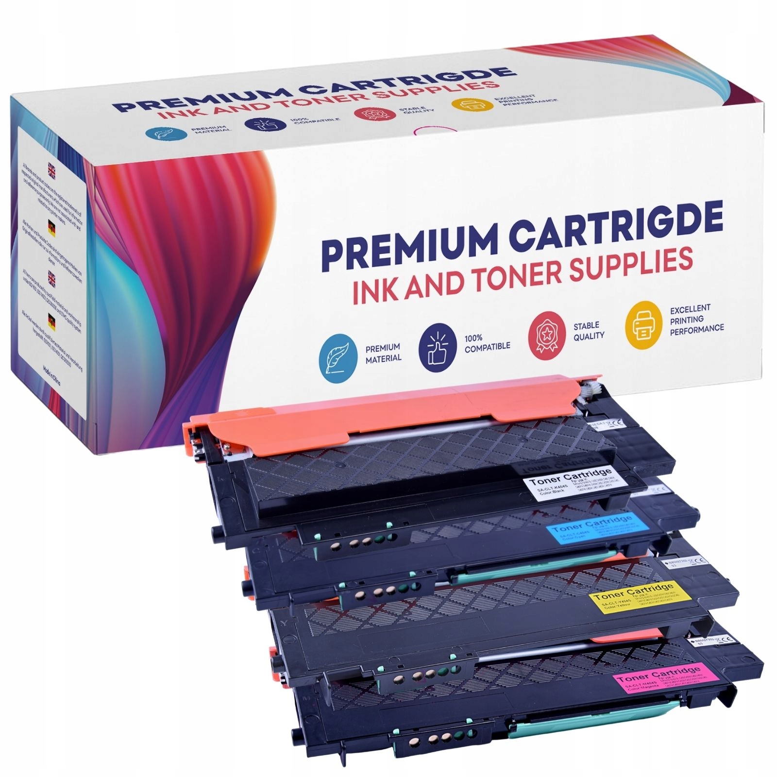 4x toner do tiskárny Samsung Xpress C430 C480 404S