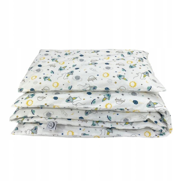 

Pościel 90x120 40x60 Rakiety 100% bawełna