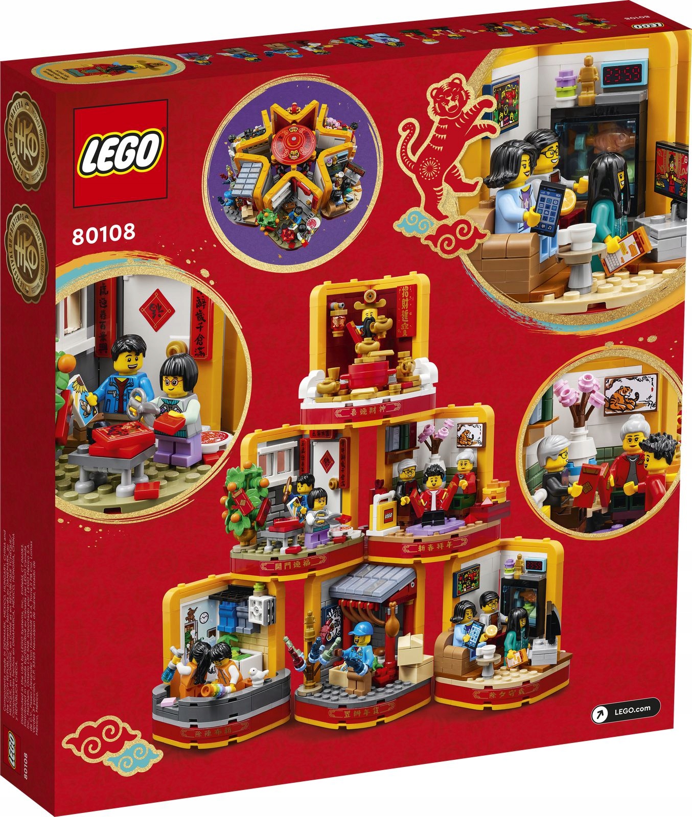 LEGO 80108 Nowy Rok Księżycowy tradycje NOWE Numer produktu 80108