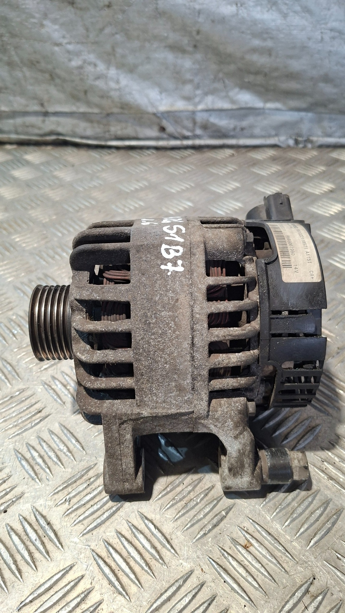 alternator PEUGEOT 207 1.6