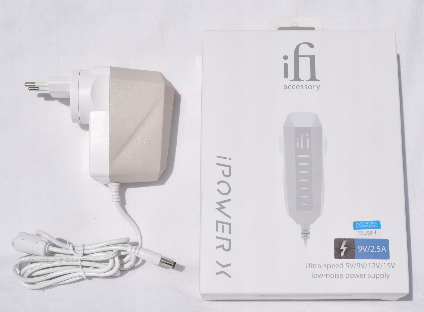 iFi Audio iPower X 9V/2.5A UPGRADE JAKOŚCI SYGNAŁU I MOCY + REDUKCJA SZUMÓW