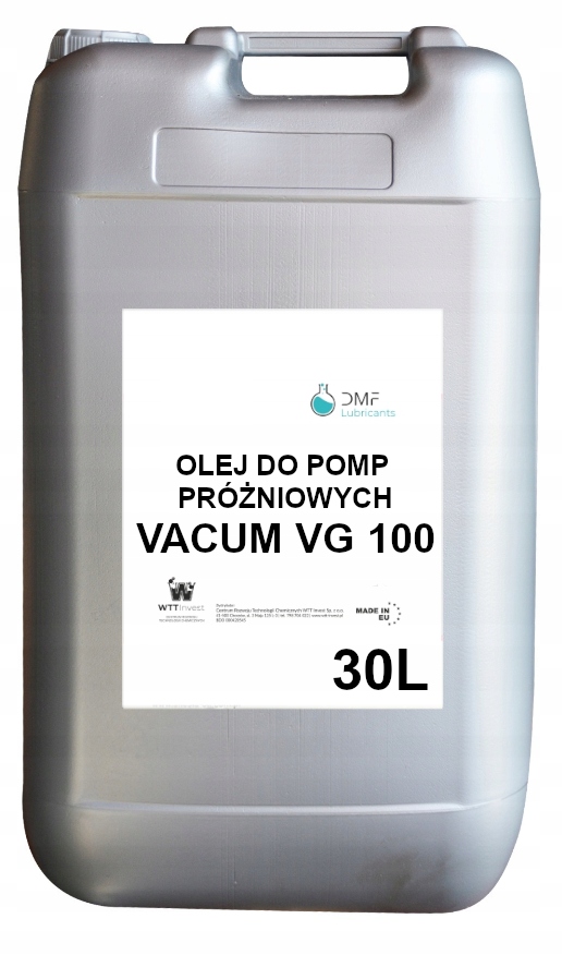 Olej do pompy próżniowej VG 100 30L