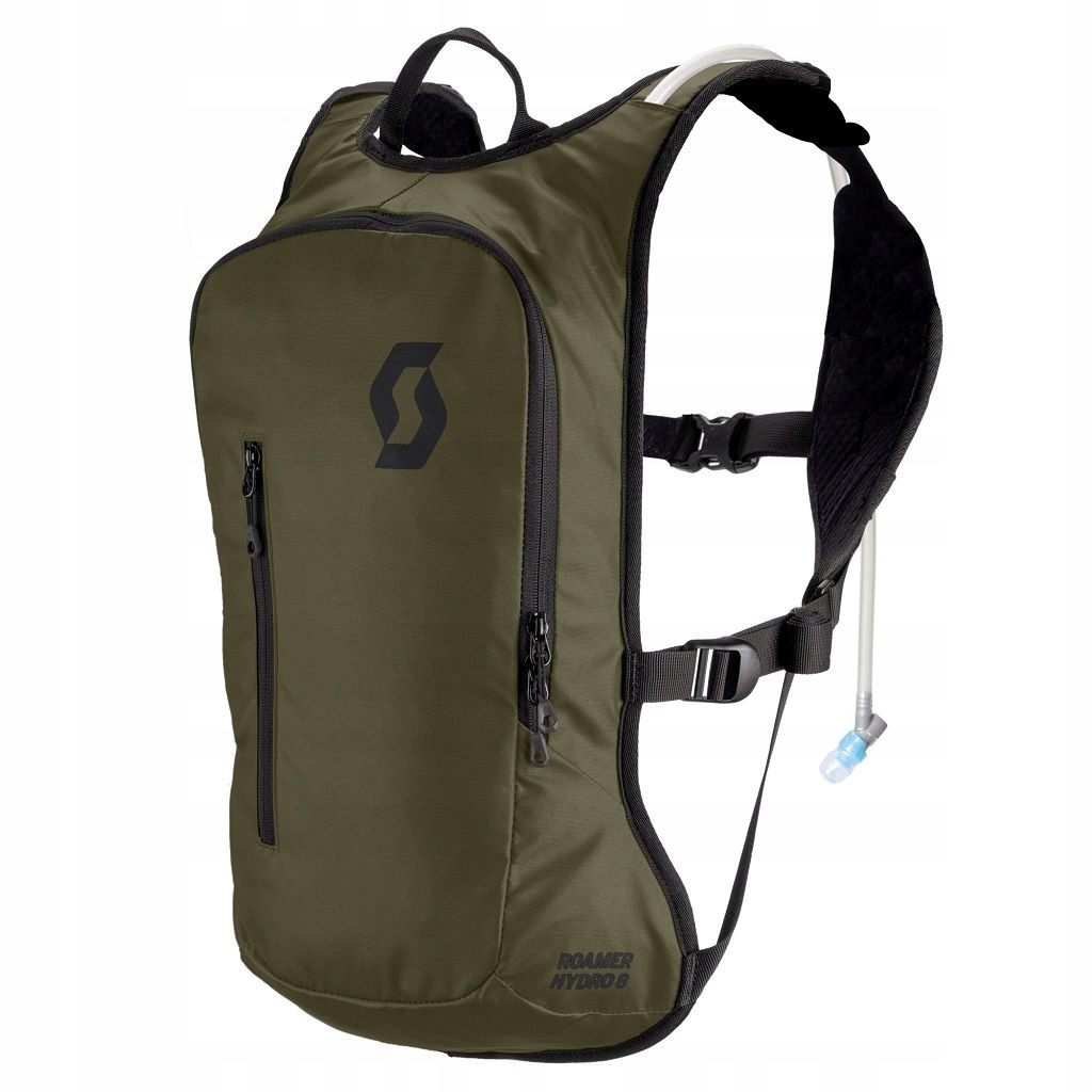 Scott Roamer Hydro 8l čierny/fir green batoh camelbag enduro cross