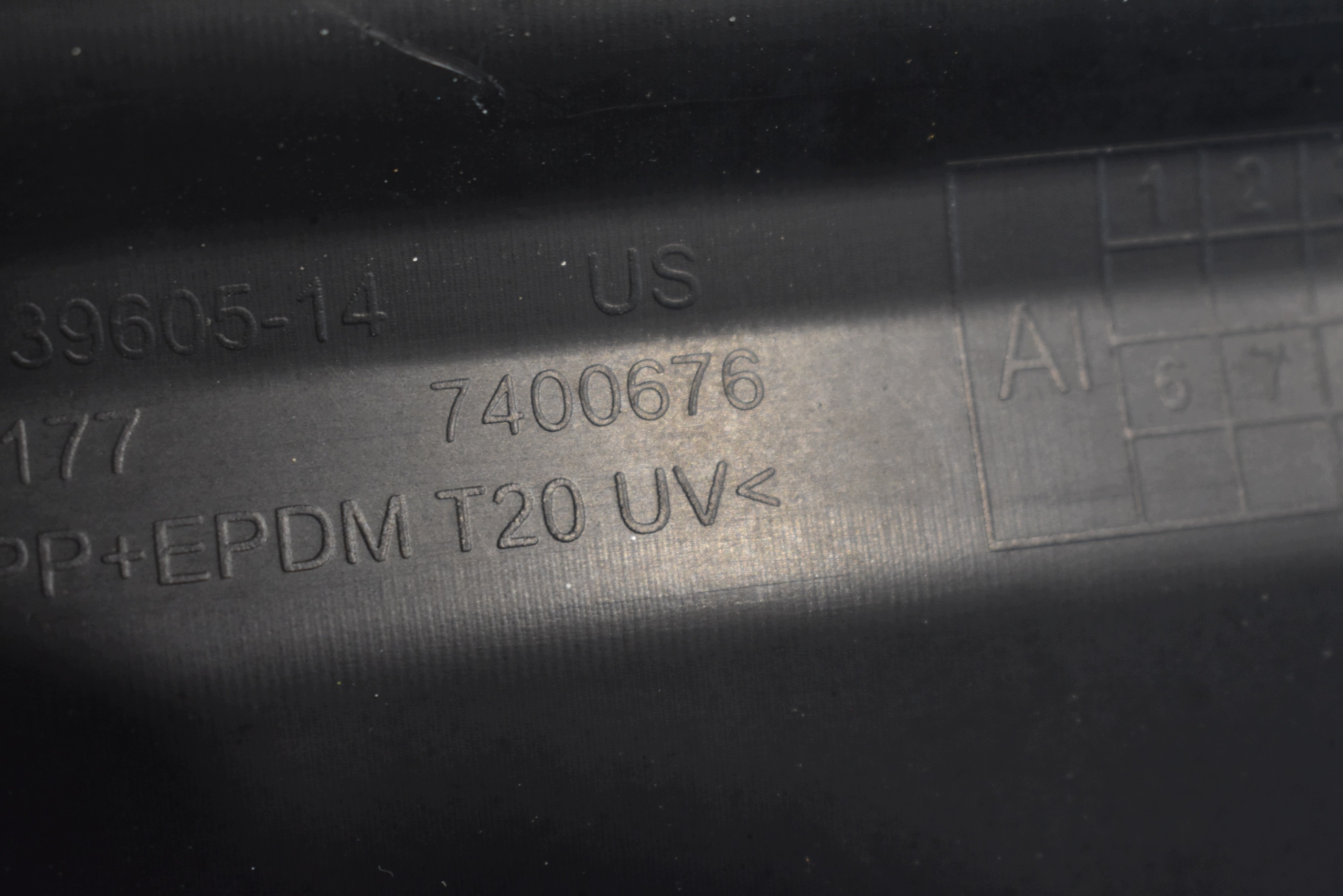 perfect condition moulding cap threshold right BMW G01 G02 1