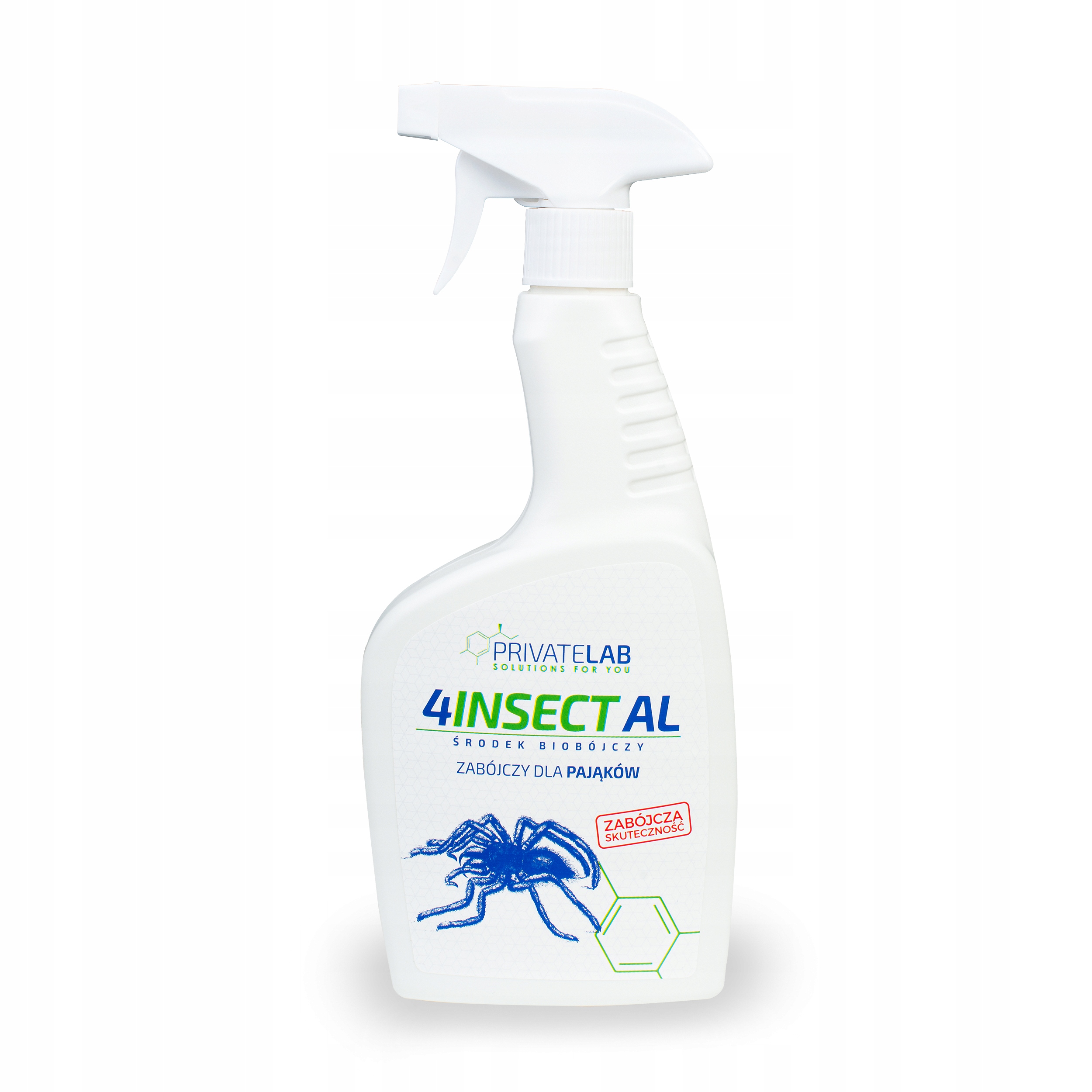 

Zabójczy spray Pająki 500ml niszczy owady robale