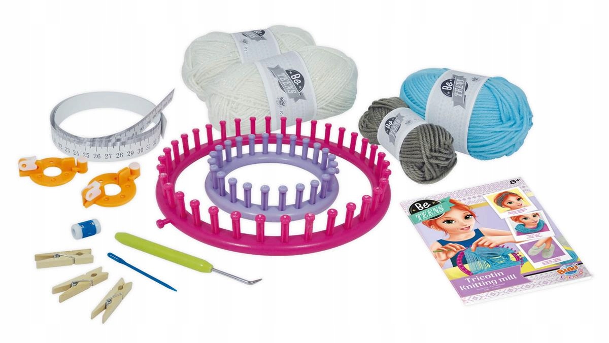 Obręcz dziewiarska zestaw do tkania Buki 8+ Płeć chłopcy dziewczynki