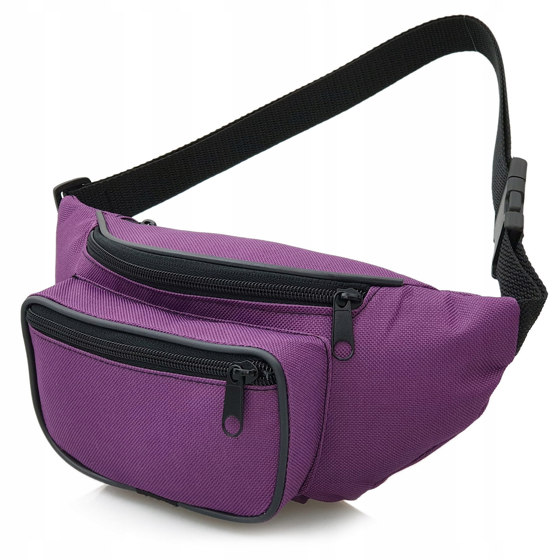 NERKA saszetka biodrówka polska damska FIOLETOWA