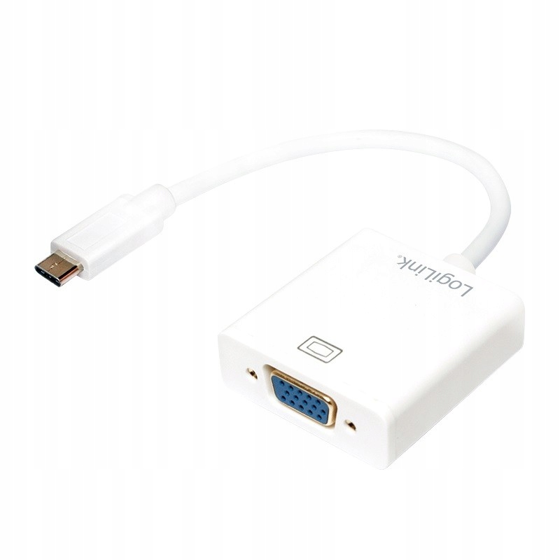 Logilink Adaptér Usb-c 3.1 na Vga 1080p, Mac Osx, Chrome Os