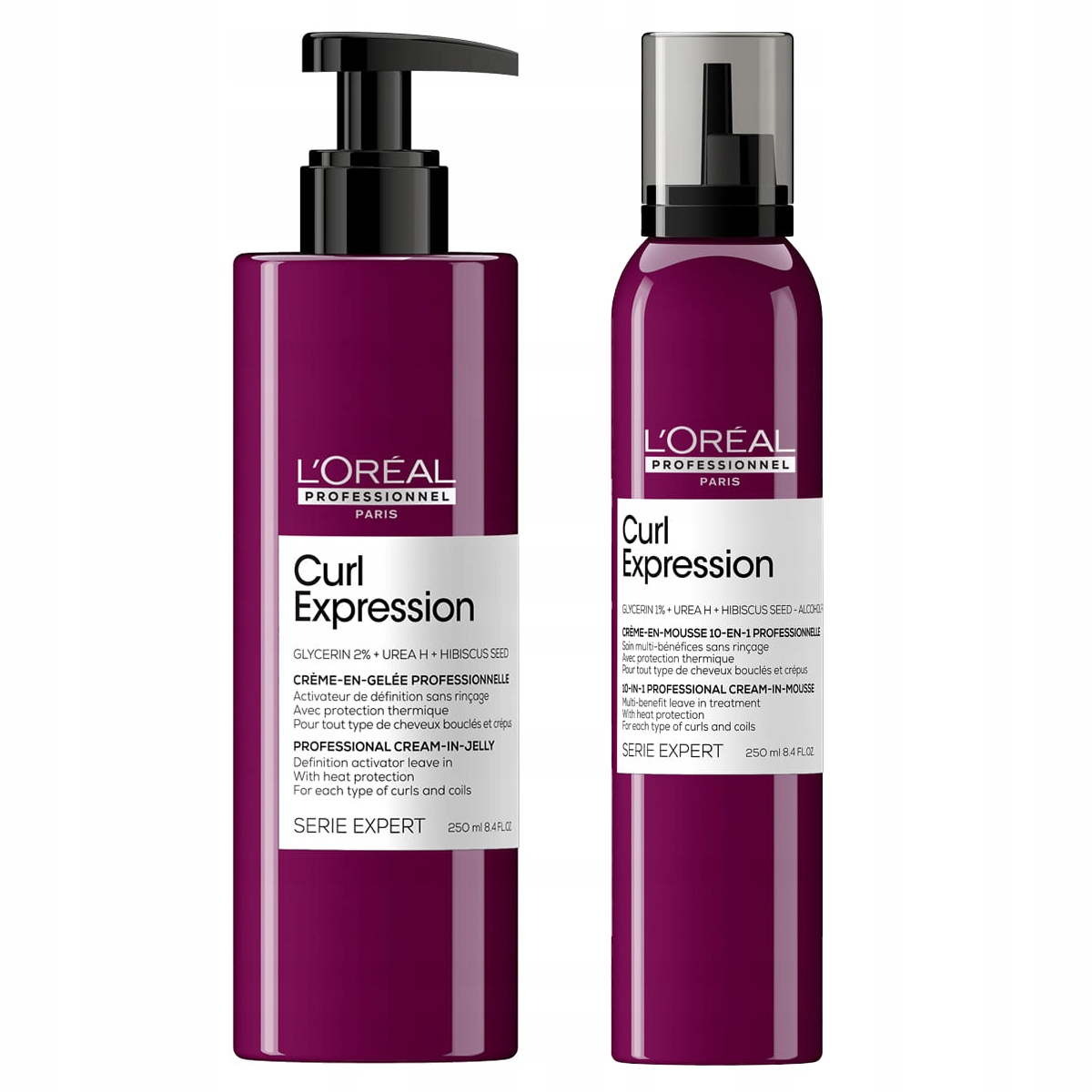 Loreal Curl Expression zestaw krem i pianka do włosów kręconych